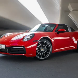 Porsche 911 Targa 4 Red