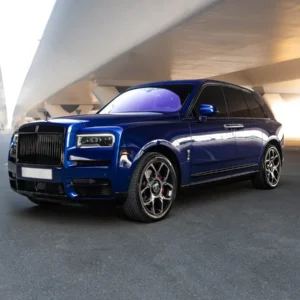 Rolls-Royce Cullinan Black Badghe Blue
